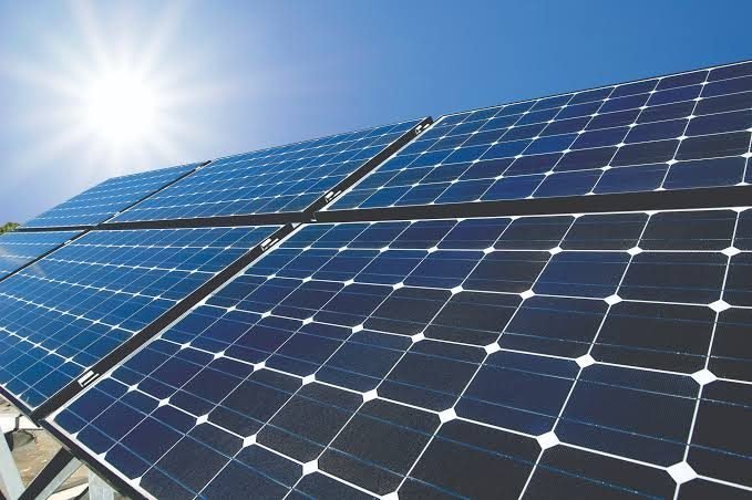 A completed BRIGHT HORIZON SOLAR installation